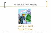 Sixth Edition John J. Wild - ACCOUNTING 101 Record the issuance of corporate stock. P2: Record transactions involving cash dividends, stock dividends, and stock splits. P3: …