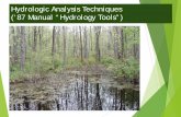 Hydrologic Analysis Techniques (‘87 Manual “Hydrology Tools”)€¦ · Know which wetland applies to which technique Define the Wetland Water Budget Locate data Understand the