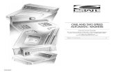 ONE AND TWO SPEED AUTOMATIC WASHERS - … · ONE AND TWO SPEED AUTOMATIC WASHERS Use & Care Guide For questions about features, operation/performance, ... washing machine, ...