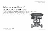 Masoneilan 21000 Series - GE Oil and Gas 21000 Series Control Valves Technical Specifications | 3 Flow Characteristics Optional Configuration Numbering System ... IEC 60534-4 and ANSI/FCI