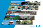 WATER TELECOMMUNICATIONS CIVIL … remediation units; collectors; effluents containment; dry docks; individual sewerage systems. Specific networks: fire protection; irrigation; watering