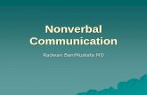 Nonverbal Communication - Med Study Groupmsg2018.weebly.com/.../9nonverba_lcommunication.pdf · Continued … Some authorities consider nonverbal signals to be even more important
