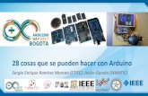 20 cosas que se pueden hacer con Arduino - Maristas Huelva Cosas... · Cubo, esfera o cilindro de LEDS ... Pantallas gigantes con LEDS ... •Arduino : curso práctico de formación.