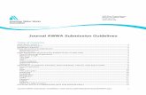 Journal AWWA Submission Guidelines AWWA Submission Guidelines ... K., 2010. Evaluation of Hydrogen Peroxide Quenching Alternatives for AOP Treatment. ... Houghton Mifflin, New York.