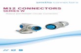 M12 CONNECTORS - clifrance.comclifrance.com/PDF/Hypertac/M12new.pdf · DIN 61076-2-101 (8 contacts) EN 50124-1(*)--EN 61984 PHYSICAL AND ENVIRONMENTAL Operating temperature range