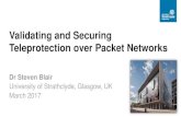 Validating and Securing Teleprotection over Packet … and Securing TeleProtection over...Validating and Securing Teleprotection over Packet Networks ... Typical UK 400 kV transmission