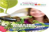 SMARTER LUNCHROOMS - Healthy Meals Resource … LUNCHROOMS. OHIO PROJECT SUMMARY 2013-2014. INTRODUCTION. ... and evaluation of cafeteria changes. In return for …