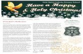 Holy Spirit Catholic Primary School · Christmas Newsletter | 2 Dec, ... Spirit Catholic Primary School. ... school during the six week break we ask that you please