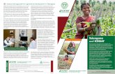 Telangana - ICRISAT · Telangana and ICRISAT Science with a human face The International Crops Research Institute for the Semi-Arid Tropics (ICRISAT) is a non-profit, non-political