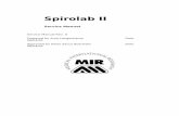 Spirolab II - Frank's Hospital Workshop · MIR srl Spirolab / Spirolab II - Service Manual Warning: Batteries may explode if defective or damaged or disposed of in fire. Do not short-circuit