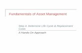 Fundamentals of Asset Management · Original cost x general cost index ... • Detailed site-based cost analysis CPI is Cost Performance Index, ... Fundamentals of Asset Management