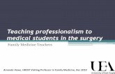 Teaching professionalism to medical students in the professionalism to medical students in the surgery ... Dimensions of professionalism ... Teaching professionalism to medical students