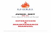EN54 - JUNO-NET MAINTENANCE Mfireandsecuritysolutions.co.uk/pdfs/Juno-Net_EN54_Maintenance...operation & maintenance manual juno-net fire alarm control panel en-54 juno-net en-54 maintenance