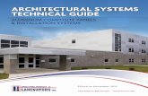 ARCHITECTURAL SYSTEMS TECHNICAL GUIDE - … · ARCHITECTURAL SYSTEMS TECHNICAL GUIDE Aluminum Composite pAnels & instAllAtion systems ... Requirements and Test Procedures for