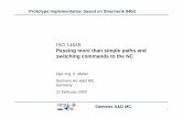 ISO 14649 Passing more than simple paths and … Presentation - ISO...1 Siemens A&D MC ISO 14649 Passing more than simple paths and switching commands to the NC Dipl.-Ing. P. Müller