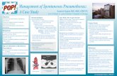Management of Spontaneous Pneumothorax: A …c.ymcdn.com/sites/ of Spontaneous Pneumothorax Initial Mild Spontaneous Pneumothorax (assumed primary spontaneous pneumothorax) – Medical