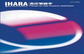 IHARA · IHARA高圧管継手 CAT. No. 9863 E Fittings for High Pressure Application