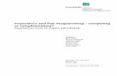 Inspections and Pair Programming – competing or complementary?basili/publications/technical/T137.pdf · Inspections and Pair Programming – competing or complementary? Experiences