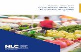 MUNICIPAL ACTION GUIDE Food-Based Business Incubator Programs€¦ · Food-Based Business Incubator Programs ... program designed to help startup and early-stage ... is a food business