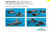 FRIALEN Safety Fittings for House Service and Supply ... Electrofusion Assembly... · FRIALEN® Safety Fittings for House Service and ... (EN 12201, water) or 3mm (EN 1555, gas).