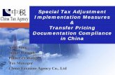 Special Tax Adjustment LOGO Implementation Measures · Special Tax Adjustment Implementation Measures & Transfer Pricing Documentation Compliance in China . 2 ... FIE RPT reporting
