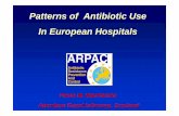 Patterns of Antibiotic Use In European Hospitals · Patterns of Antibiotic Use In European Hospitals Fiona M. MacKenzie Aberdeen Royal Infirmary, Scotland