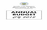 Province of Pangasinan ANNUAL BUDGET Statements...enterprises combined) is P 38,432,934.86 inclusive of the magna carta benefits for public health workers and social workers and the