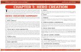 TM CHAPTER 1: HERO CREATION - freeronin.com · CHAPTER 1: HERO CREATION T he Mutants & Masterminds game system allows you to crea ... Power modif iers ... MUTANTS & MASTERMINDS TM