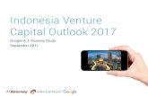 Indonesia Venture Capital Outlook 2017 Venture Capital Outlook 2017 Google-A.T. Kearney Study September 2017. 2 Objectives Highlight key global and regional trends ... Traveloka, and