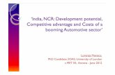 ‘India, NCR: Development potential, Competitive advantage ...leibniz.dii.univpm.it/CMET12/proceedings/Monaco.pdf · ‘India, NCR: Development potential, Competitive advantage and