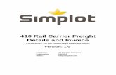 410 Rail Carrier Freight Details and Invoice - Simplottechsheets.simplot.com/EDI/410_CORP_4010.pdf · 410 Rail Carrier Freight Details and Invoice ... The information is provided