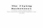 The Flying Rocketeers - American Institute of … · Web viewThis is the second year of participation for the Flying Rocketeers (formerly "Team Awesome", LA Section) in the AIAA Young