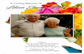 In Loving Memory of Lilian Elmey (Lil) - Dunstall's · In Loving Memory of Lilian Elmey (Lil) Held In ... Never Gone Committal Commendation and Blessing Recessional Music “Time