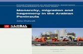 Monarchy, migration and hegemony in the Arabian …eprints.lse.ac.uk/32556/1/Monarchy,_migration_and...Kuwait Programme on Development, Governance and Globalisation in the Gulf States