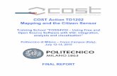 COST Action TD1202 Mapping and the Citizen Sensorgeomobile.como.polimi.it/FOSS4VGI/documents/report_FOSS4...COST Action TD1202 Mapping and the Citizen Sensor Training School "FOSS4VGI