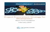 Project Procurement Strategy for DevelopmentDevelopmentpubdocs.worldbank.org/en/123601488224013672/PPSD... · Project Procurement Strategy for DevelopmentDevelopment ... contract