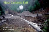 How Culverts Fail · Chronology of Studies • 1992-1996: Woody Debris Transport through Low-order Channels: Implications for Culvert Failure • 1997: Field Indicators of Culvert