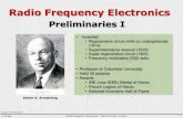 Radio Frequency Electronics - University of Iowas-iihr64.iihr.uiowa.edu/MyWeb/Teaching/ece_55195_2015/Lectures/...A. Kruger Radio Frequency Electronics The University of Iowa 1 ...
