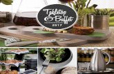 Tabletop & Buffet - Acorn Distributors, Inc. · Tabletop & Buffet 2017. 2 Table of Contents ... Trumpet Vase, 23 ... Brickhouse. 10 The Science ofTaste. 11