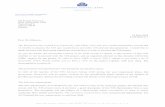 Cover letter - European Central Bank · I invite you to consider the above-mentioned documentation that is attached to this letter together with your users.