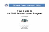 Your Guide to the 2009 Reassessment Program County Assessor’s Office Your Guide to the 2009 Reassessment Program March 2009