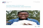 AFRICAN COTTON DEVELOPMENT INITIATIVE - … ·  · 2012-03-23AFRICAN COTTON DEVELOPMENT INITIATIVE 2011 AID FOR TRADE GLOBAL REVIEW: ... , the textile industry in Asia and African