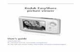 Kodak EasyShare picture viewerresources.kodak.com/support/pdf/en/manuals/urg00393/4J3340_GLB_en.pdfKodak EasyShare picture viewer User’s guide For interactive tutorials, For help