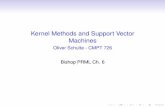 Kernel Methods and Support Vector Machines - …oschulte/teaching/726/spring11/slides/mychapter6.pdf · Kernel Methods and Support Vector Machines Oliver Schulte - CMPT 726 Bishop
