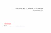 StorageTek T10000 Tape Drive Operator’s Guide - Oracle · StorageTek T10000 Tape Drive Operator’s Guide ... FIGURE 4-3 Offline Menus ... PRML enables recording and storing an