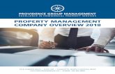 PROPERTY MANAGEMENT COMPANY OVERVIEW 2018providencegroup.com/pdf/tpg_property_management_overview.pdf · PROPERTY MANAGEMENT COMPANY OVERVIEW 2018 ... • Implement preventative maintenance