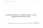 Informática Aplicada a la Administración - cursos.aiu.educursos.aiu.edu/Informatica Aplicada a la Administracion/PDF/Tema 5.pdf · Tabulación de datos y análisis exploratorio