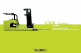 CRX english 2008 basis bf 290610:CRX english 2008 … AC48V Standing type reach truck High performance & efficiency • High performance AC Traction and pump motor • ZAPI Traction