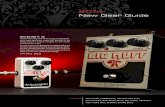 2014 New Gear Guide - NewSensor · and legendary sound. ... New Gear Guide inside Soul Food, Lumberjack, Satisfaction Fuzz EHX Tortion, East River Drive, Hot Tubes, OD Glove