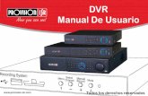DVR Manual De Usuario Video Recorder User Manual Precaución Por favor lea el manual de usuario cuidadosamente para asegurar que puede utilizar correctamente el equipo. El contenido